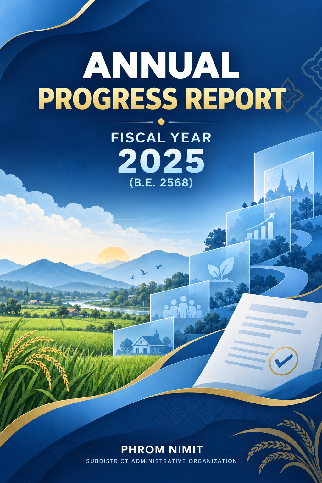 รายงานผลความก้าวหน้าในการดำเนินงาน ประจำปีงบประมาณ 2568