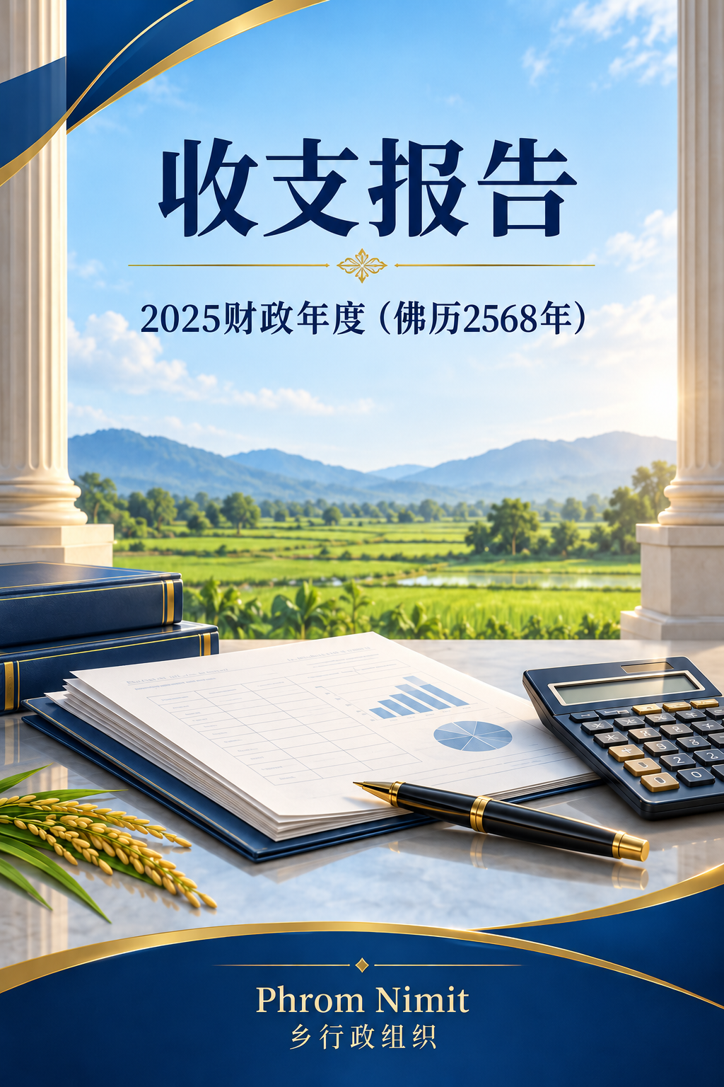 รายงานการรับ-จ่ายเงิน ประจำปีงบประมาณ พ.ศ.2568