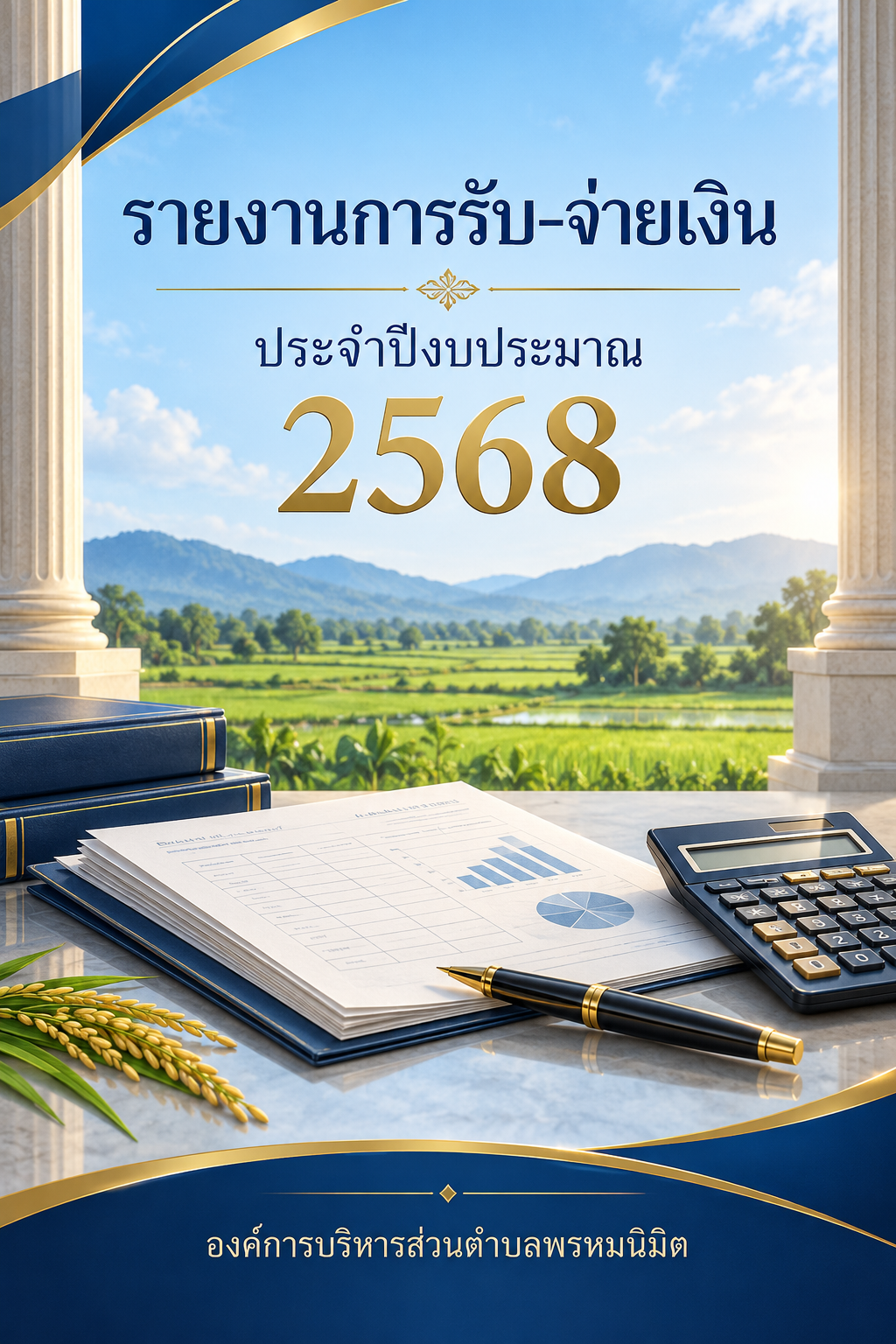 รายงานการรับ-จ่ายเงิน ประจำปีงบประมาณ พ.ศ.2568